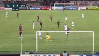 佐藤亮の2点目｜2020 J2 第4節 岡山 vs. 北九州