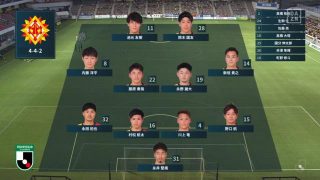 先発メンバー｜2020 J2 第11節 北九州 vs. 金沢