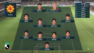 先発メンバー｜2020 J2 第12節 北九州 vs. 町田