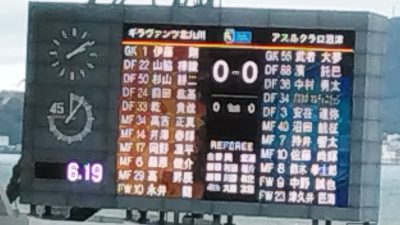先発メンバー｜北九州 vs. 沼津