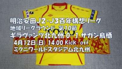 試合結果|北九州 0-1 鳥栖