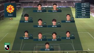 先発メンバー｜2020 J2 第17節 北九州 vs. 甲府